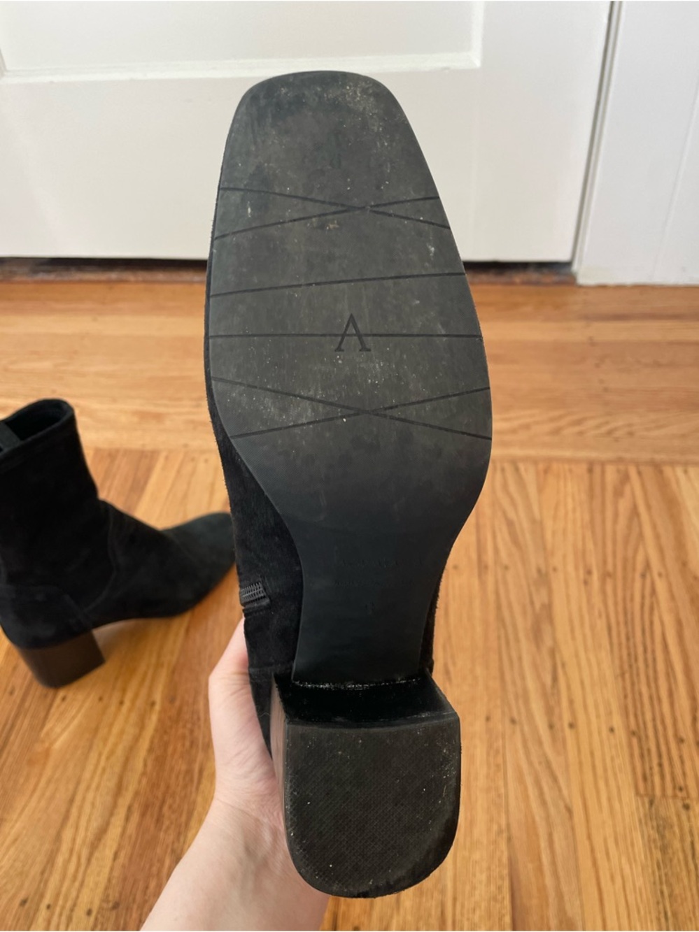 Aquatalia Suede Sock Boots - Picture 4 of 6